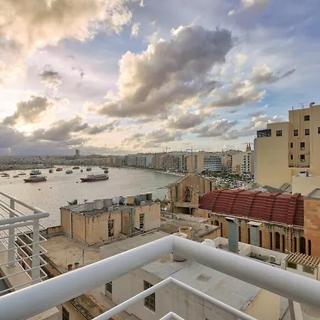 公寓 Sant Antnin - Penthouse - Sea Side 斯利马